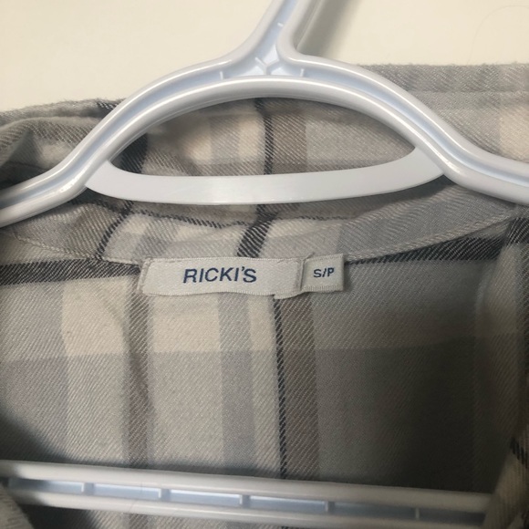 Blue Plaid Flannel - Picture 2 of 2